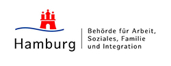 Logo der Behörde für Arbeit, Soziales, Familie und Integration